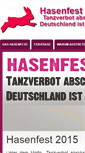 Mobile Screenshot of hasenfest.org